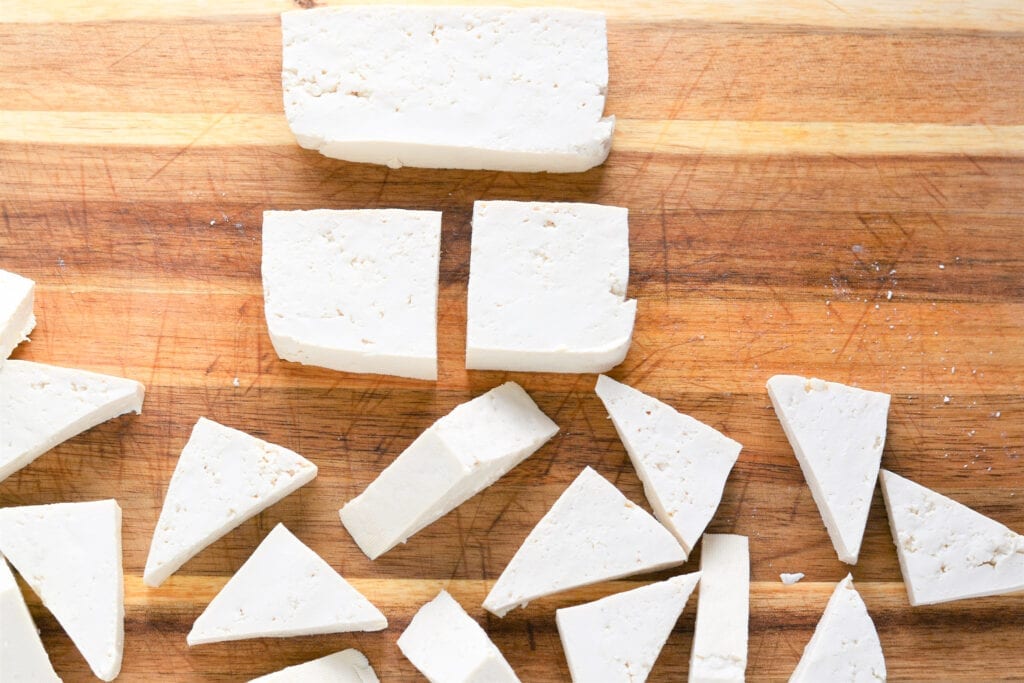 How to cut tofu