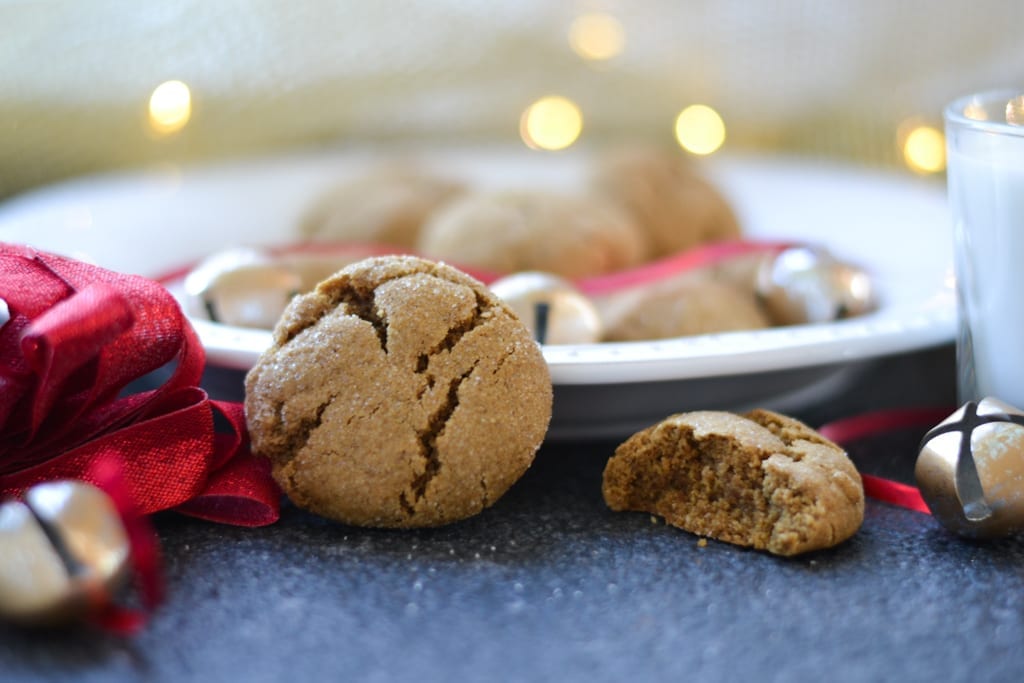 gluten-free ginger molasses cookies