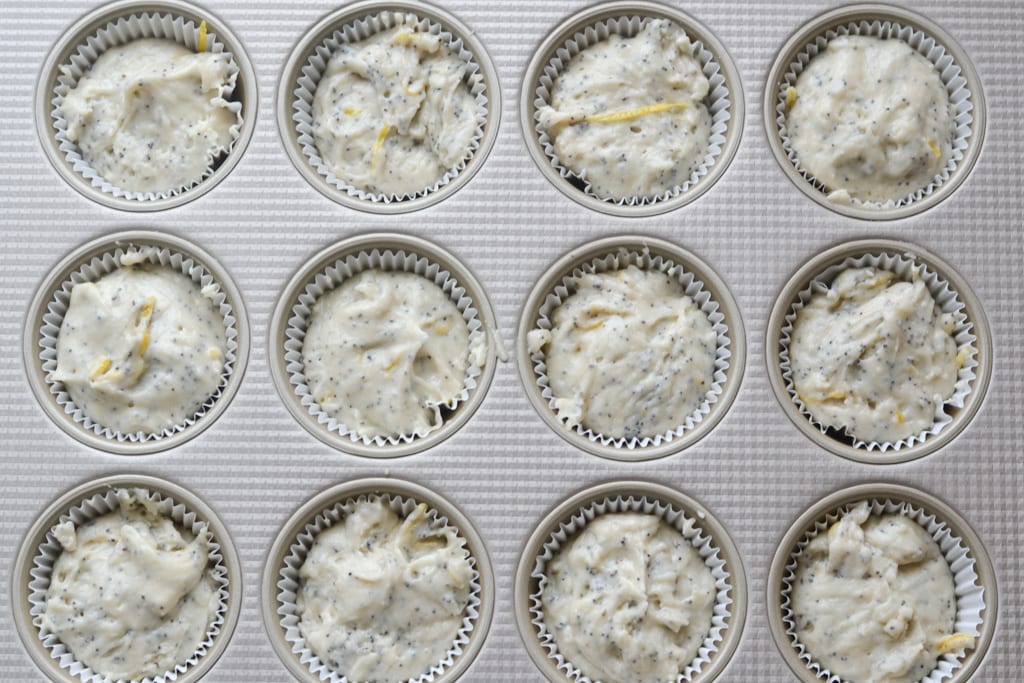 How to Make Vegan Lemon Poppy Seed Muffins