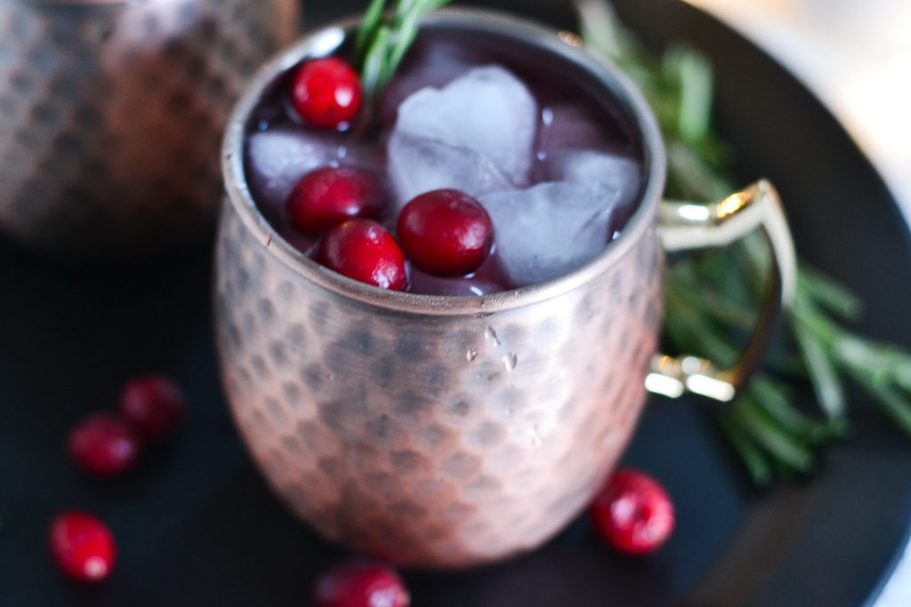 cranberry Moscow mule 