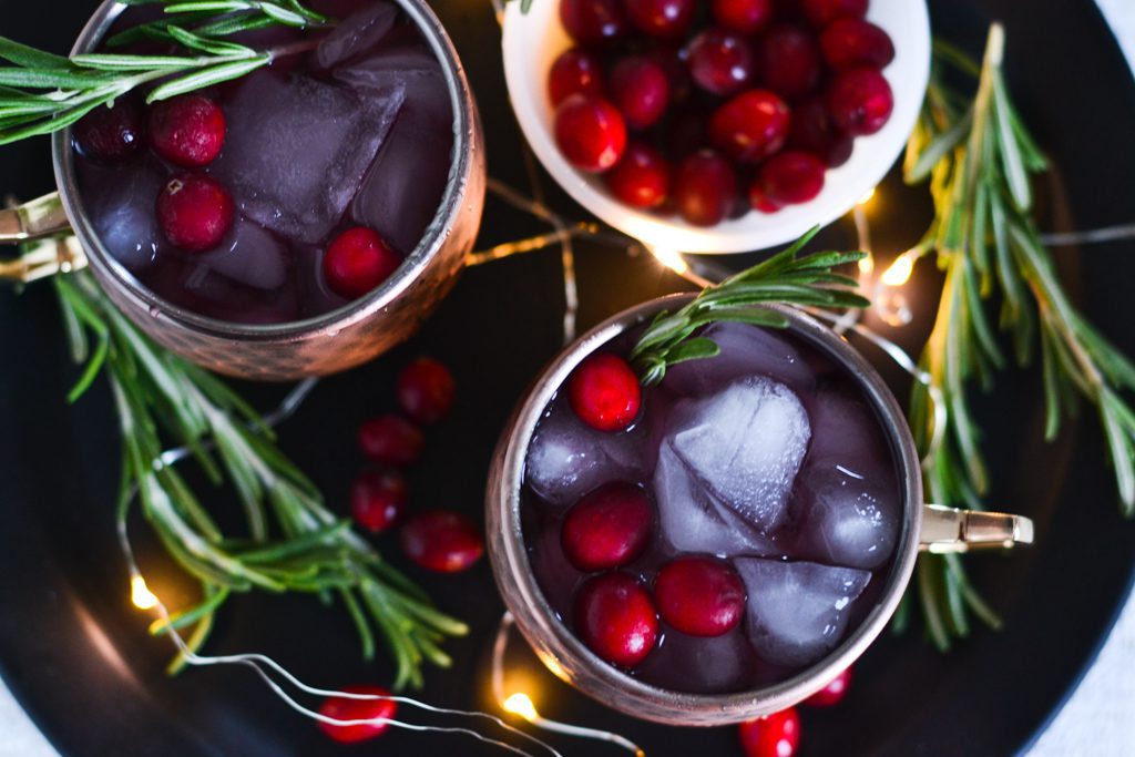 cranberry Moscow mule 