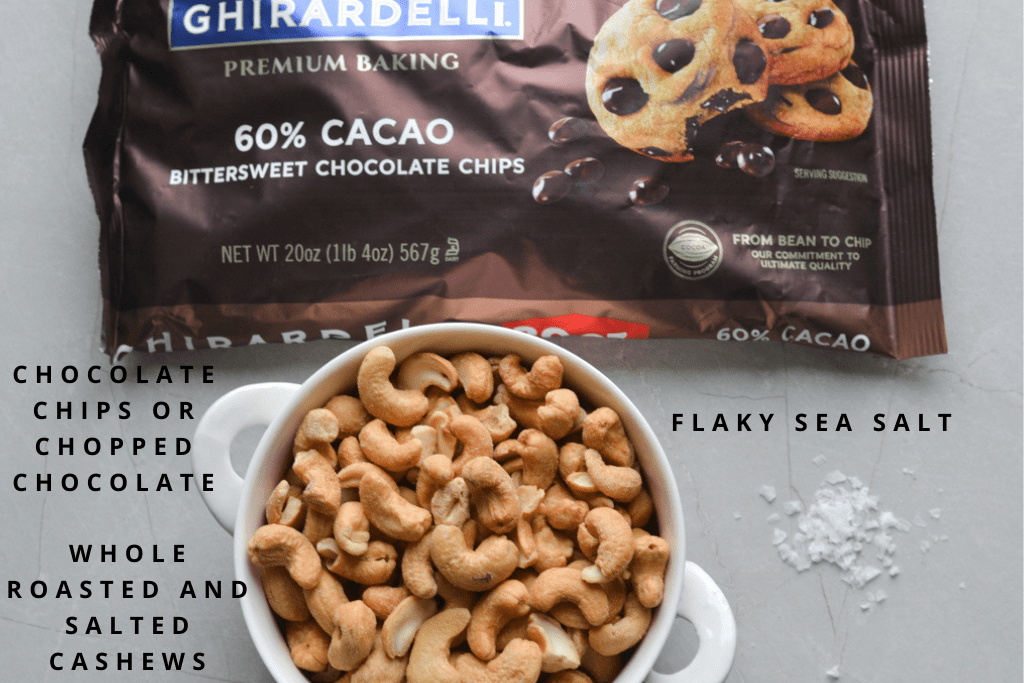 Ingredients in Chocolate Covered Cashews