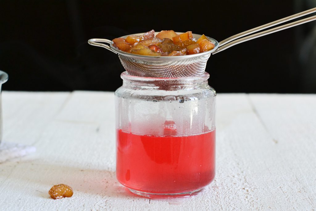 rhubarb simple syrup