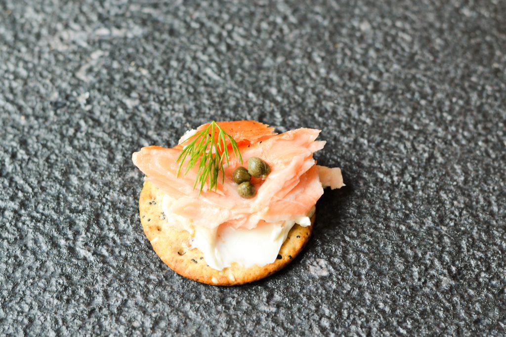 Smoked Salmon Appetizer with Lemon Dill Cream Cheese - Hey Grill, Hey