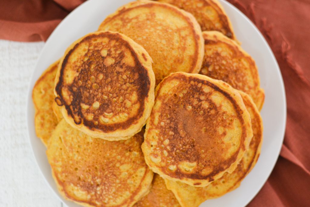 Pumpkin Pancakes With Pancake Mix