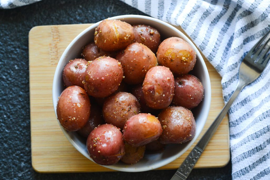 Instant Pot boiled potatoes petite red
